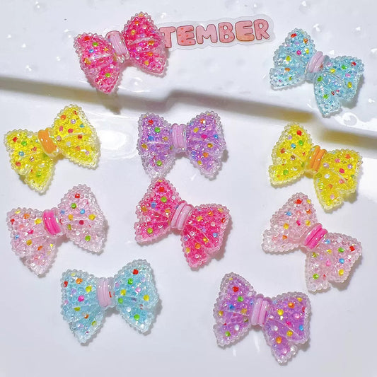 Bow resin accessories DIY headdress material accessories