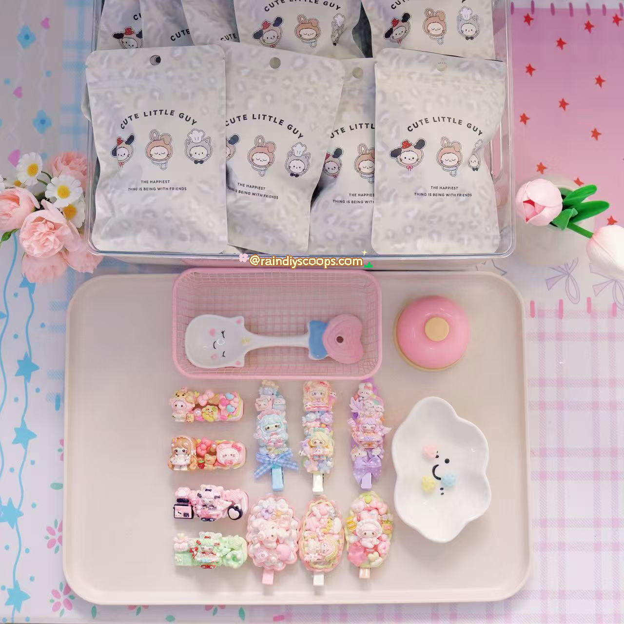 Cute Cream Glue Hairpin Blind Bag
