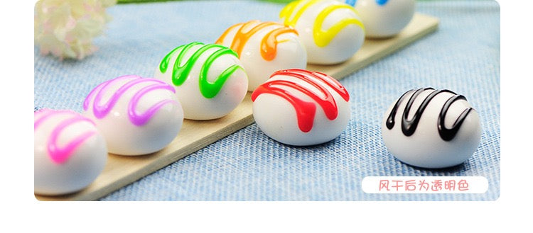 22ML 22-Colors Simulation jam, mobile phone case handmade DIY material accessories