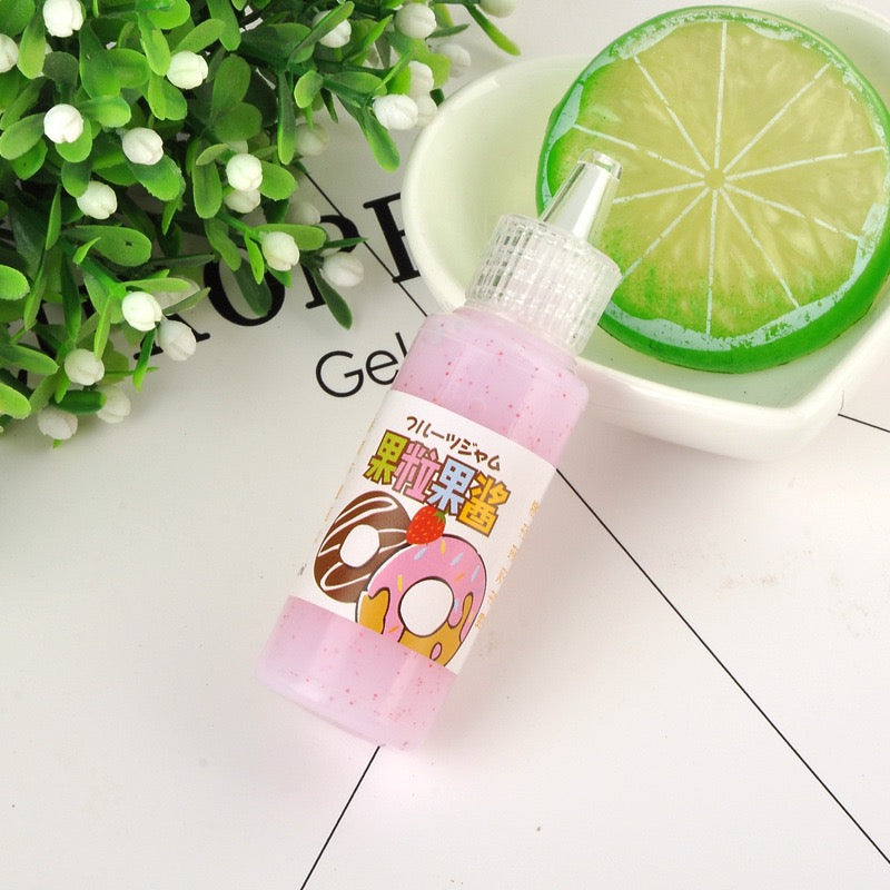 22ML 14-Colors Fruit Pulp Jam, mobile phone case handmade DIY material accessories
