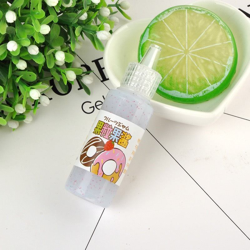 22ML 14-Colors Fruit Pulp Jam, mobile phone case handmade DIY material accessories