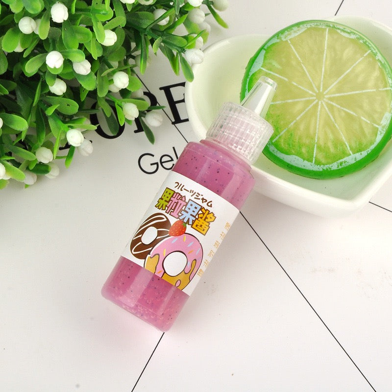 22ML 14-Colors Fruit Pulp Jam, mobile phone case handmade DIY material accessories