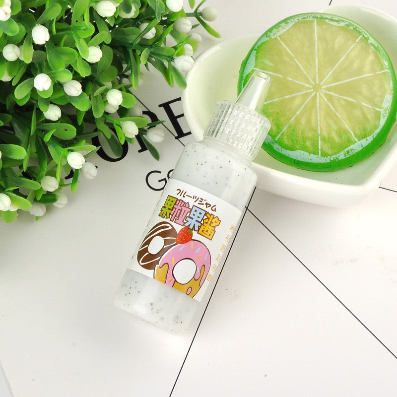 22ML 14-Colors Fruit Pulp Jam, mobile phone case handmade DIY material accessories