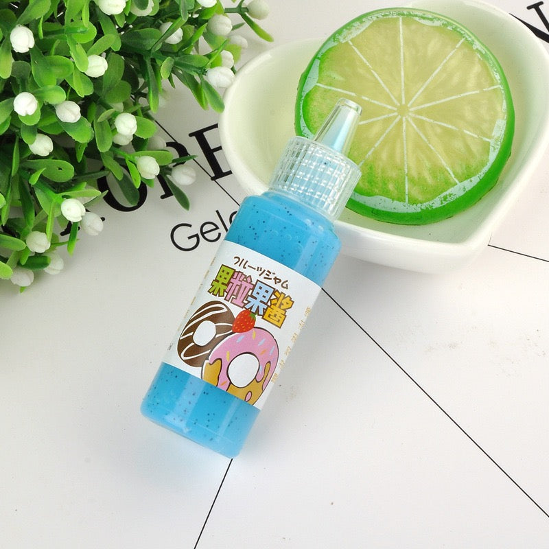 22ML 14-Colors Fruit Pulp Jam, mobile phone case handmade DIY material accessories
