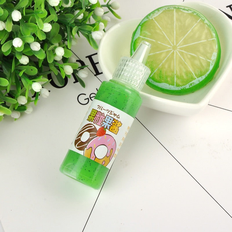 22ML 14-Colors Fruit Pulp Jam, mobile phone case handmade DIY material accessories