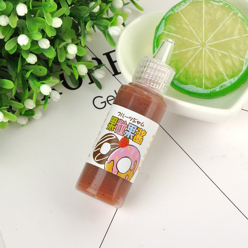 22ML 14-Colors Fruit Pulp Jam, mobile phone case handmade DIY material accessories