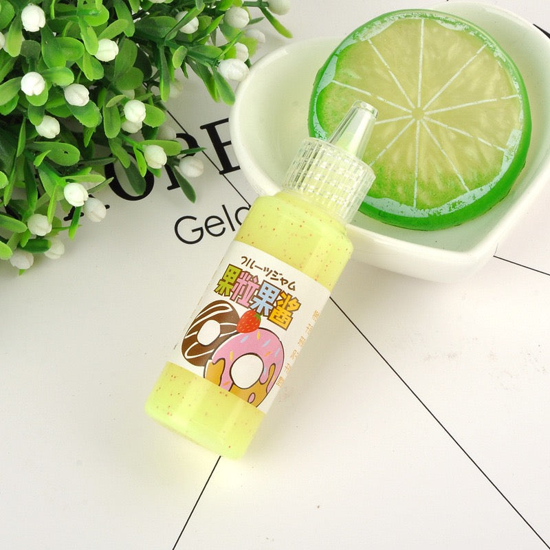 22ML 14-Colors Fruit Pulp Jam, mobile phone case handmade DIY material accessories