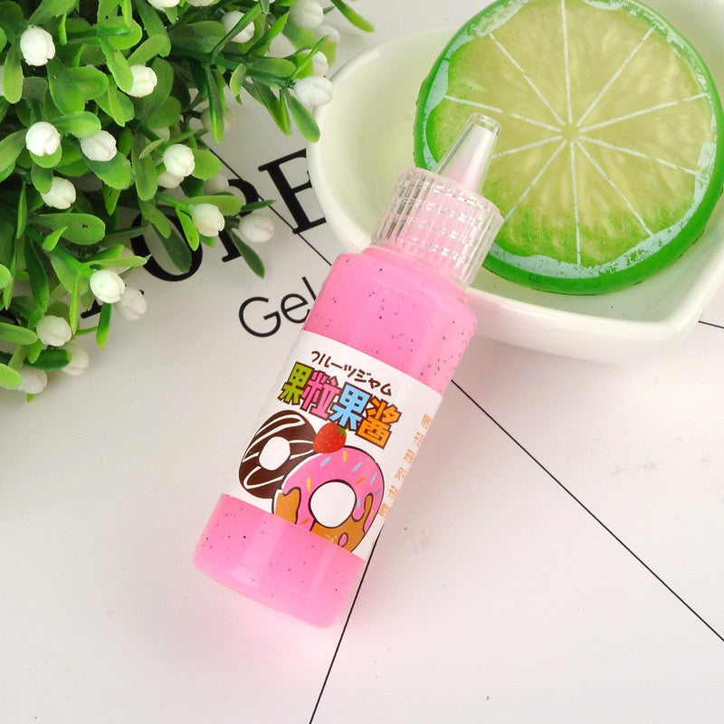 22ML 14-Colors Fruit Pulp Jam, mobile phone case handmade DIY material accessories