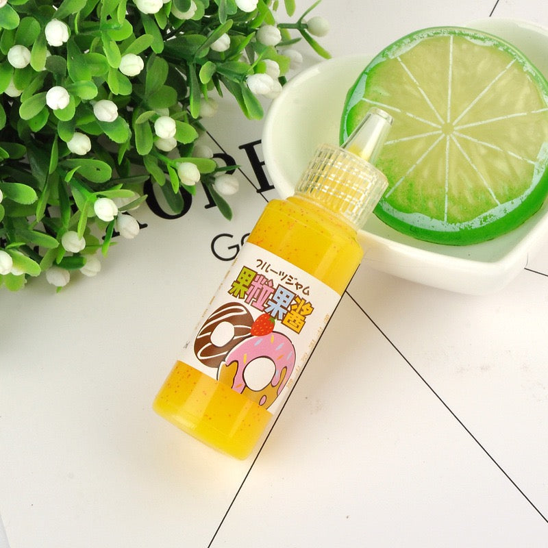 22ML 14-Colors Fruit Pulp Jam, mobile phone case handmade DIY material accessories