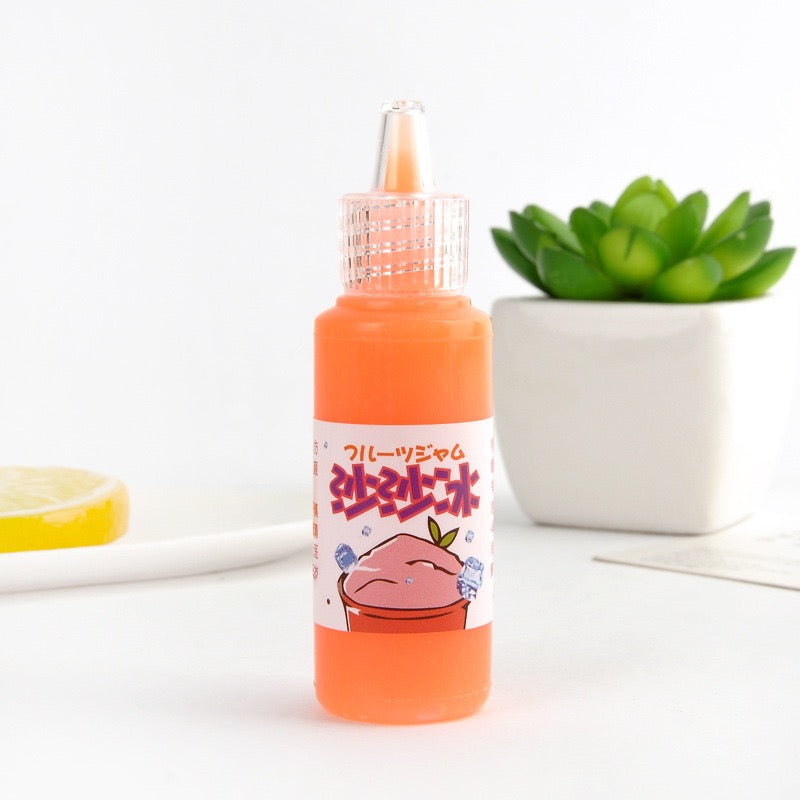 22ML 9-Colors Imitation smoothie jam, mobile phone case handmade DIY material accessories