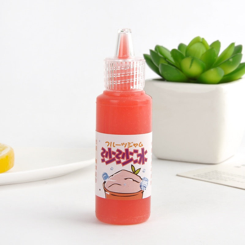 22ML 9-Colors Imitation smoothie jam, mobile phone case handmade DIY material accessories