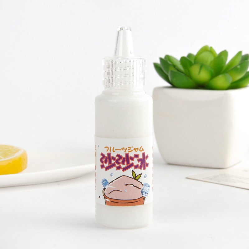22ML 9-Colors Imitation smoothie jam, mobile phone case handmade DIY material accessories