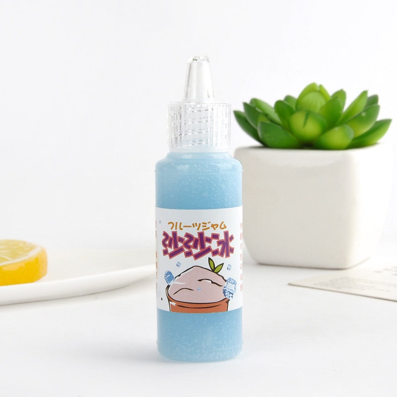 22ML 9-Colors Imitation smoothie jam, mobile phone case handmade DIY material accessories