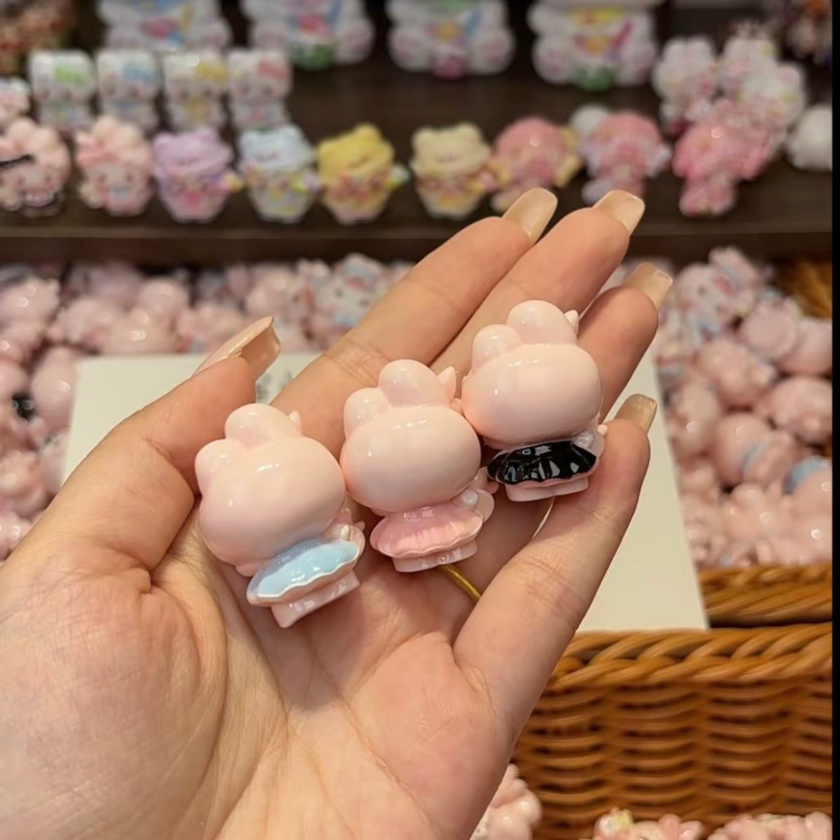 3D Cute lamb resin cartoon accessories  (multi-style)