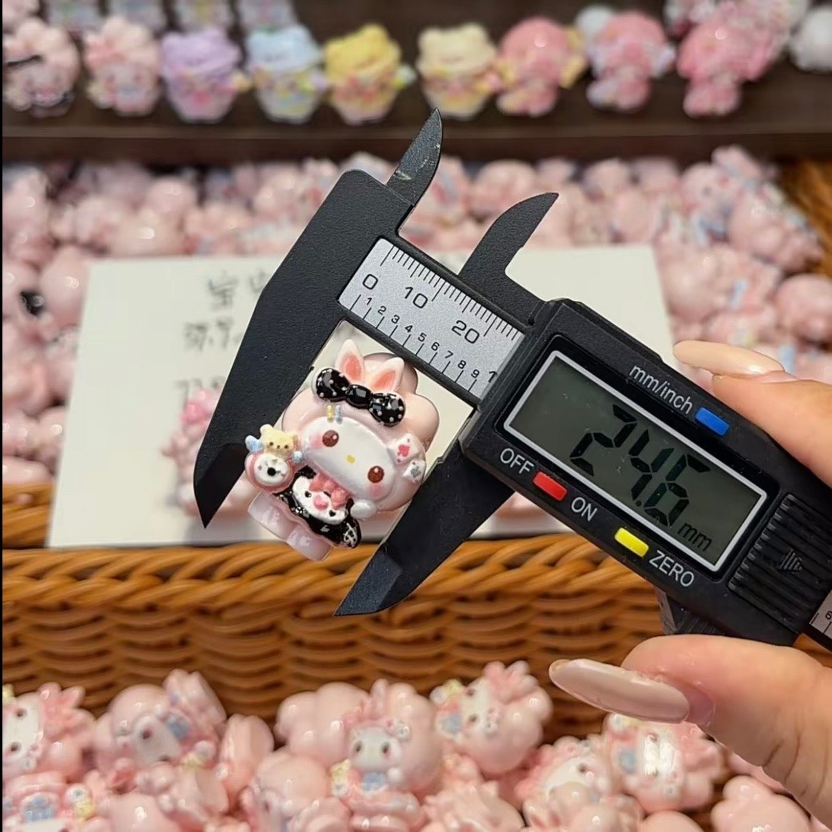 3D Cute lamb resin cartoon accessories  (multi-style)
