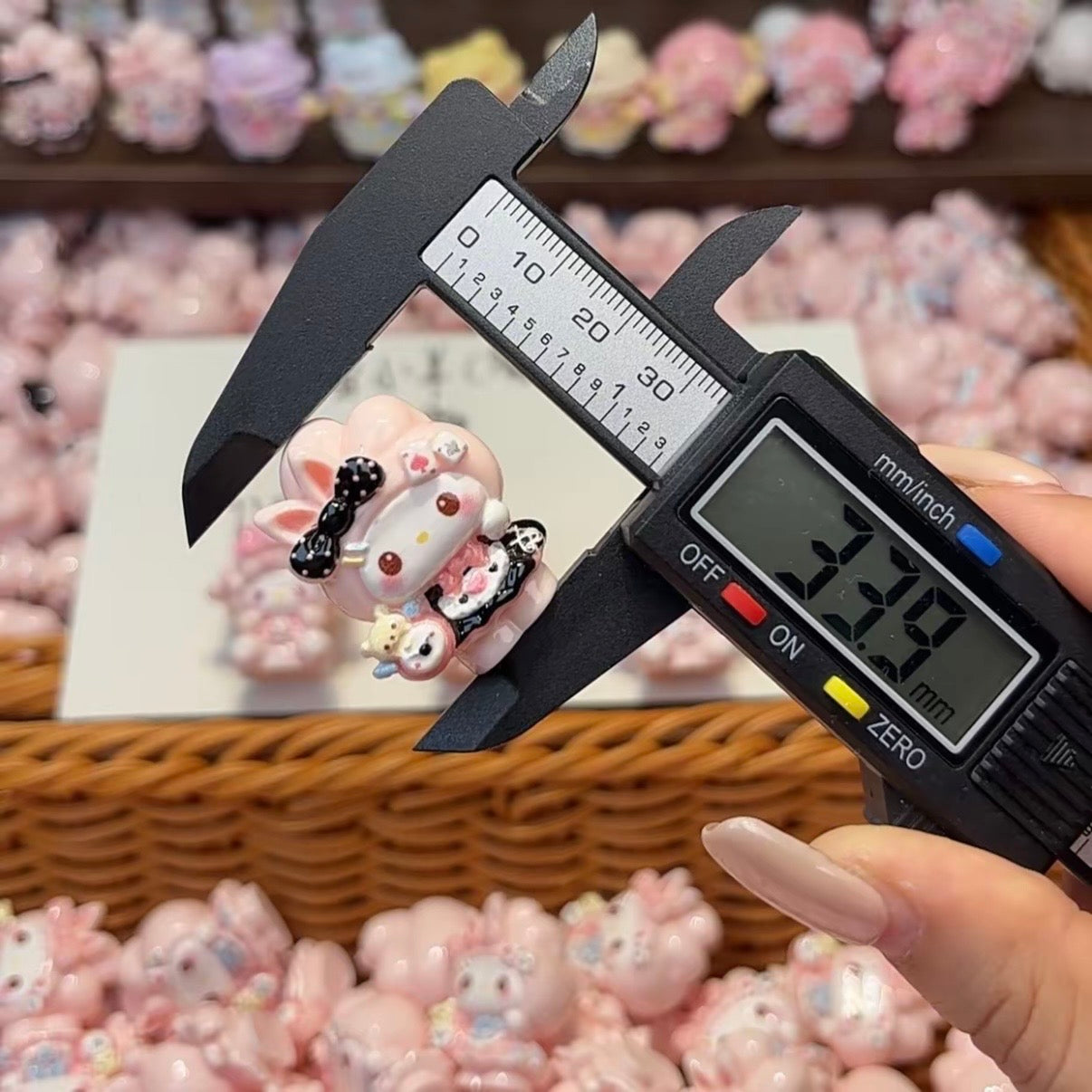 3D Cute lamb resin cartoon accessories  (multi-style)