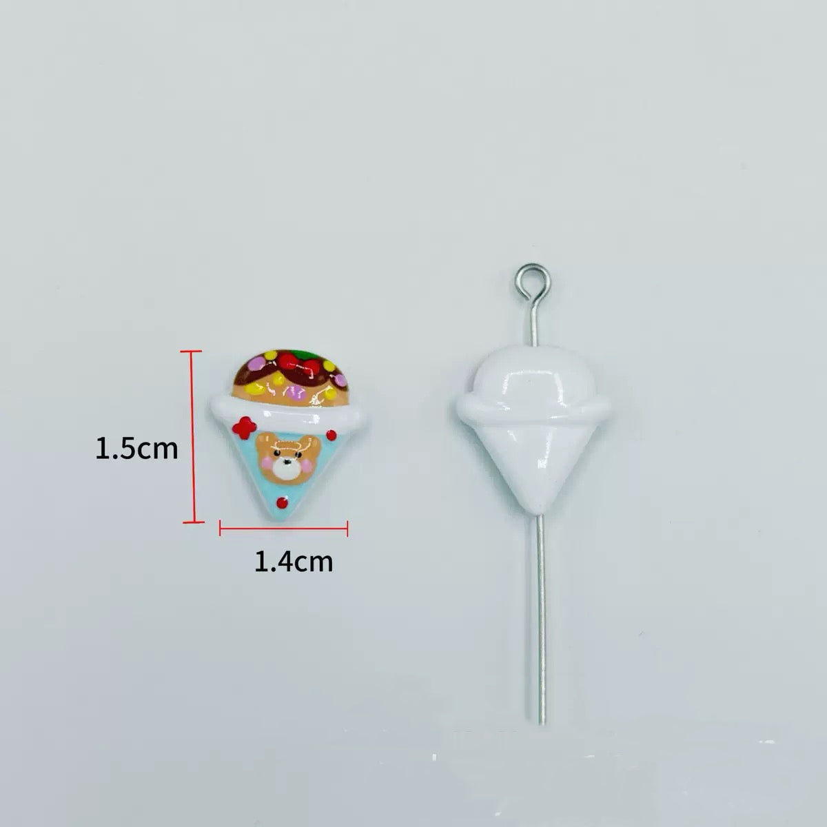 Alloy cute cartoon bead handmade DIY jewelry accessories