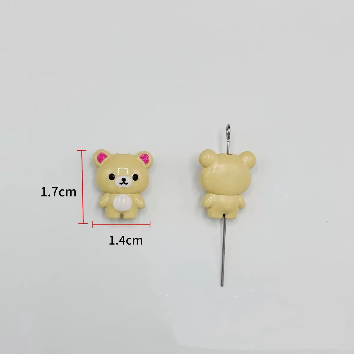 Alloy cute cartoon bead handmade DIY jewelry accessories