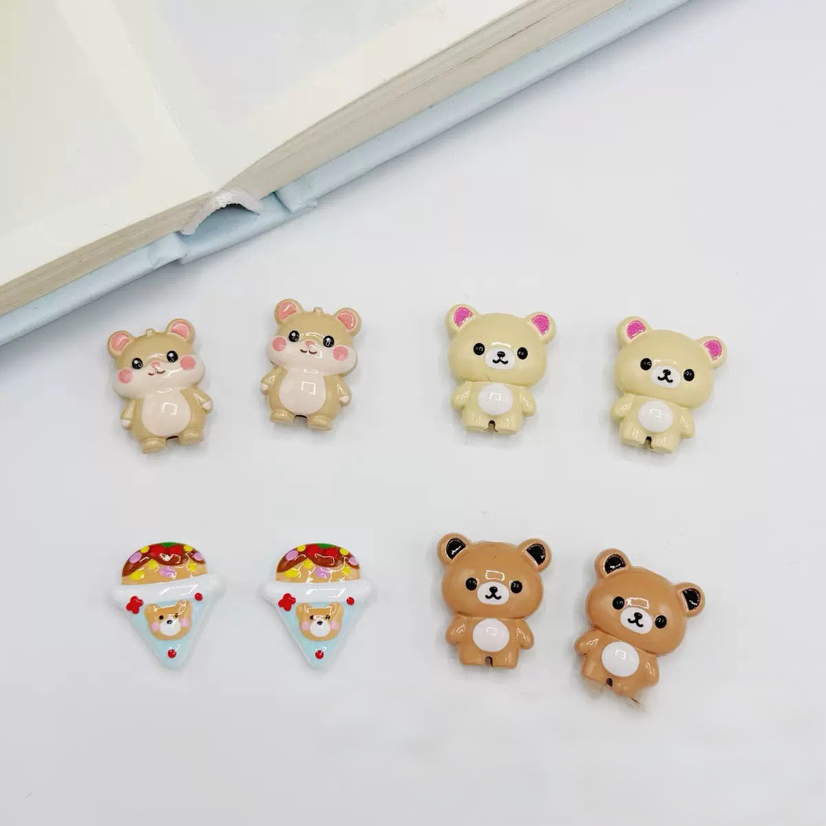 Alloy cute cartoon bead handmade DIY jewelry accessories