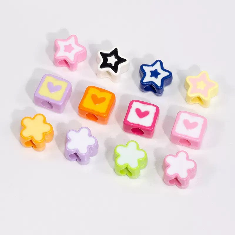 12mm Acrylic DIY handmade jewelry accessories