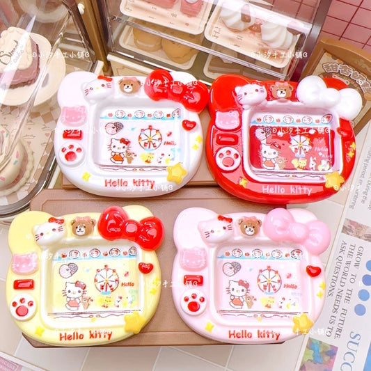Cartoon plate DIY food playware plate ornaments
