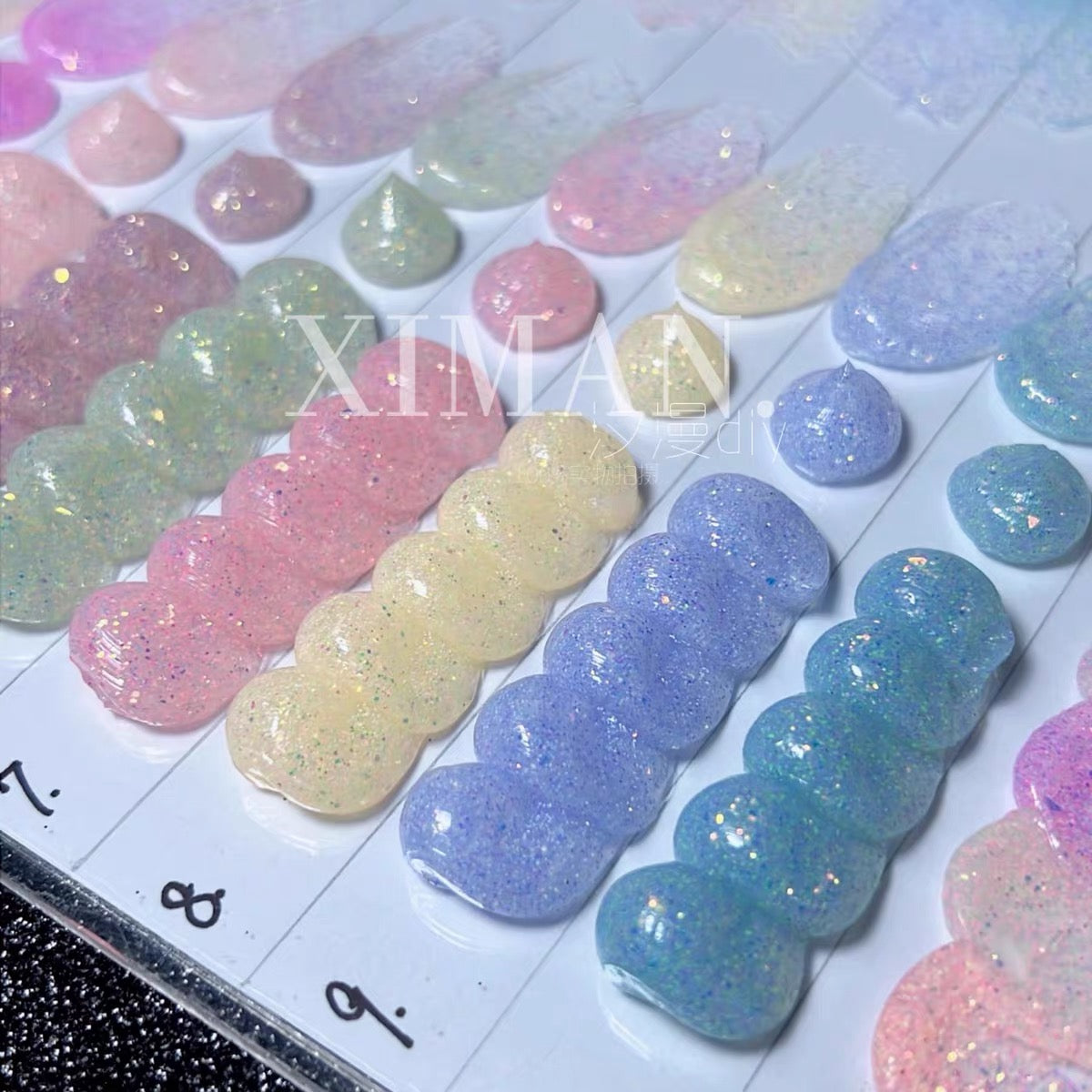 70g Sakura powder pearlescent glitter crystal glue DIY handmade materials cream glue