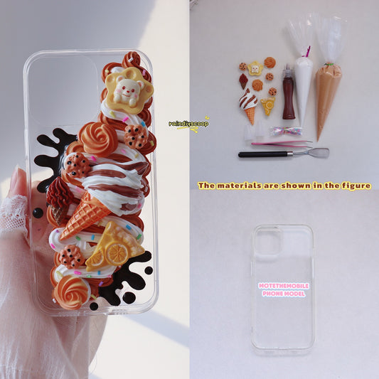 DIY Cream Glue Phone Case Kit Full Se (multiple styles)