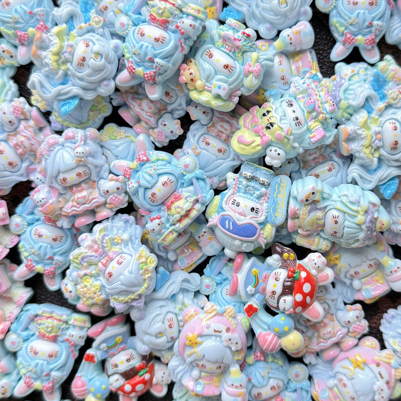Mixed Cartoon Resin Charms