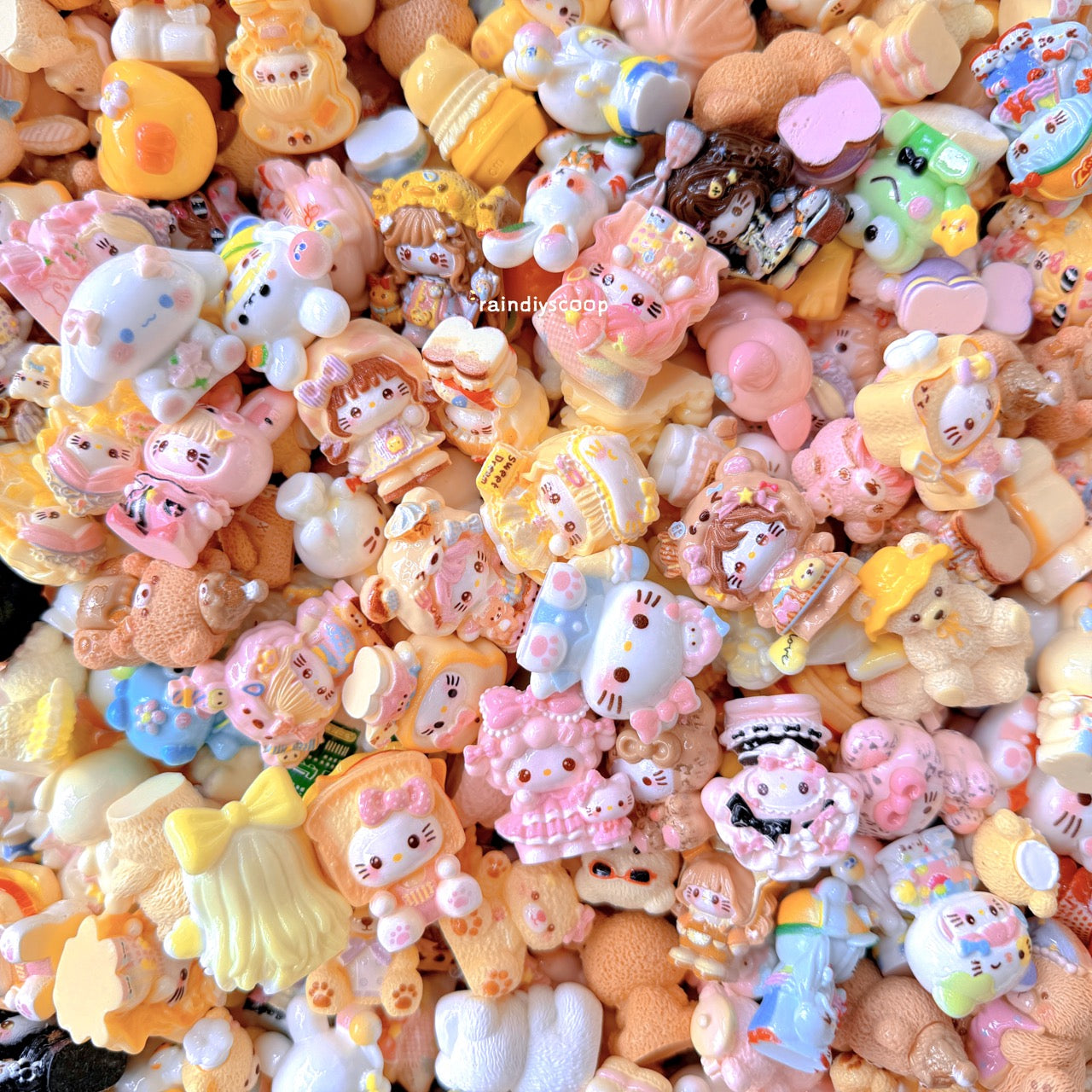 3D Mixed Cartoon Resin Charms