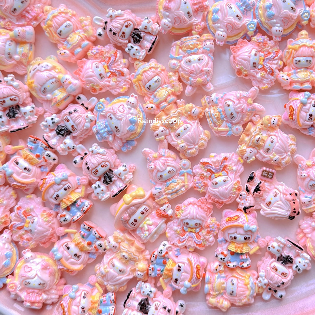 Mixed Cartoon Resin Charms