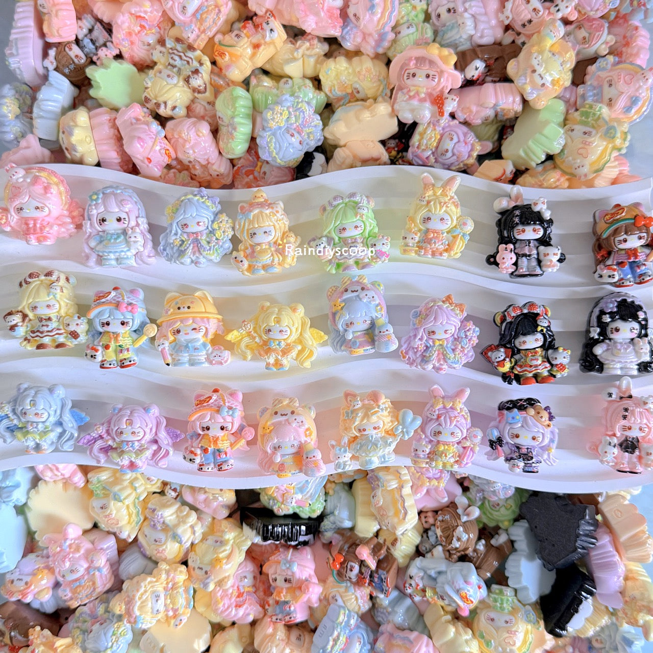 Mixed Cartoon Resin Charms