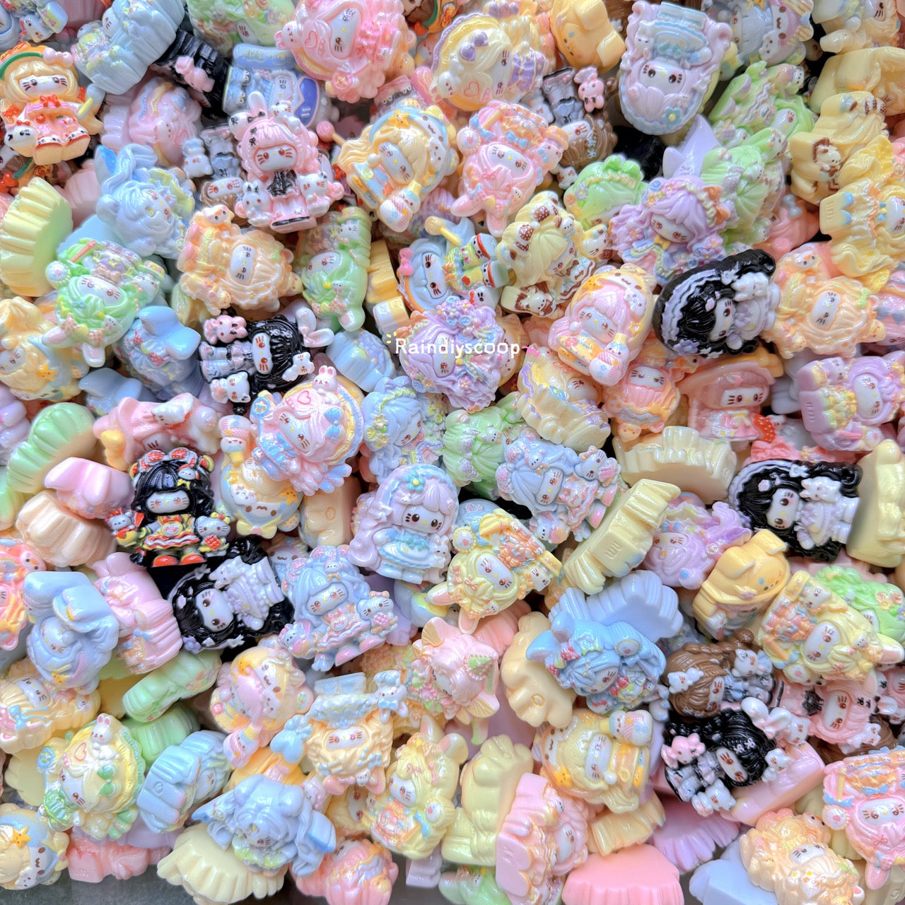 Mixed Cartoon Resin Charms