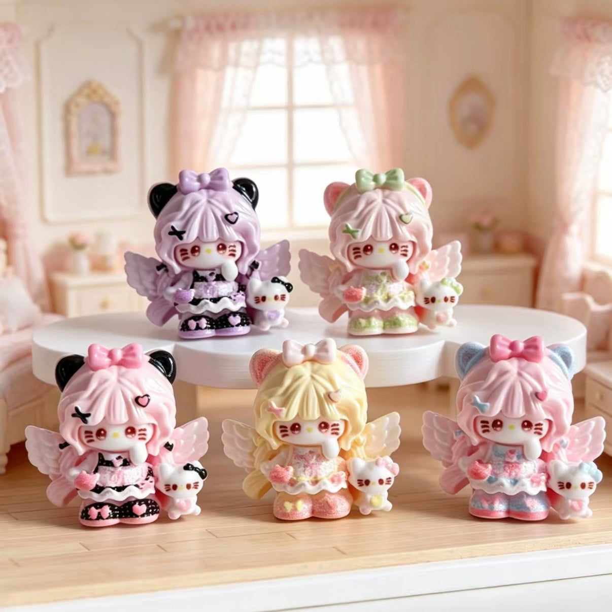 Resin cartoon charm (July styles)