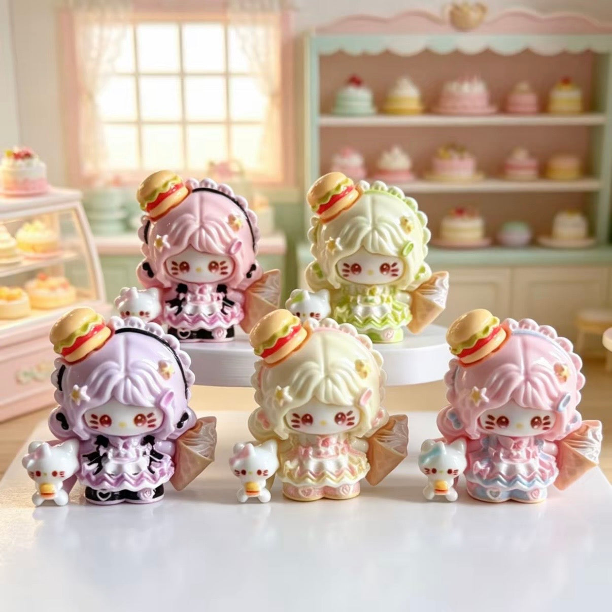Resin cartoon charm (July styles)