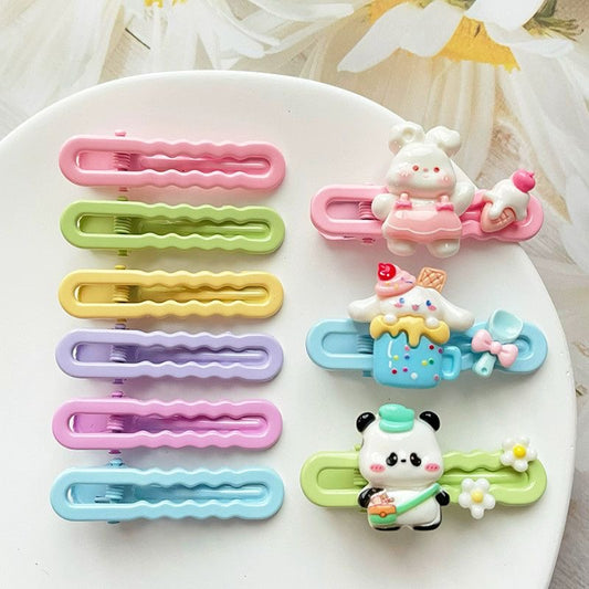 Dopamine metal DIY hair clip