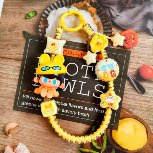 String bracelet for mobile phone