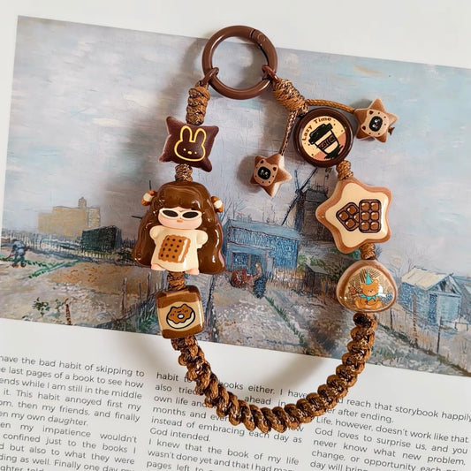 String bracelet for mobile phone