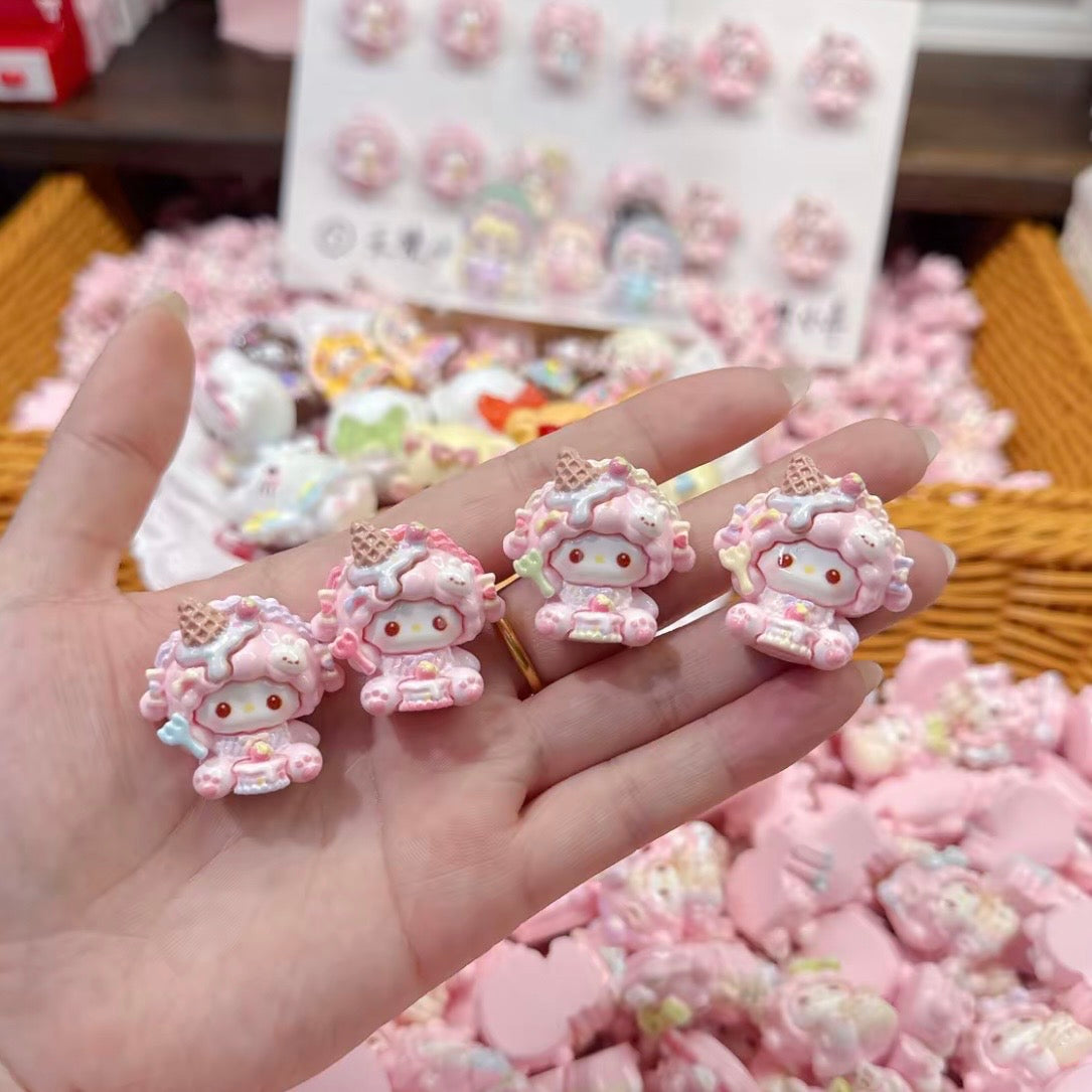 Cute resin cartoon lamb (multiple styles)