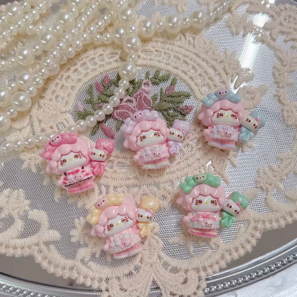 Cute resin cartoon lamb (multiple styles)