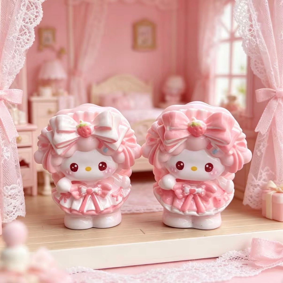 3D Lamb resin cartoon accessories decorative materials