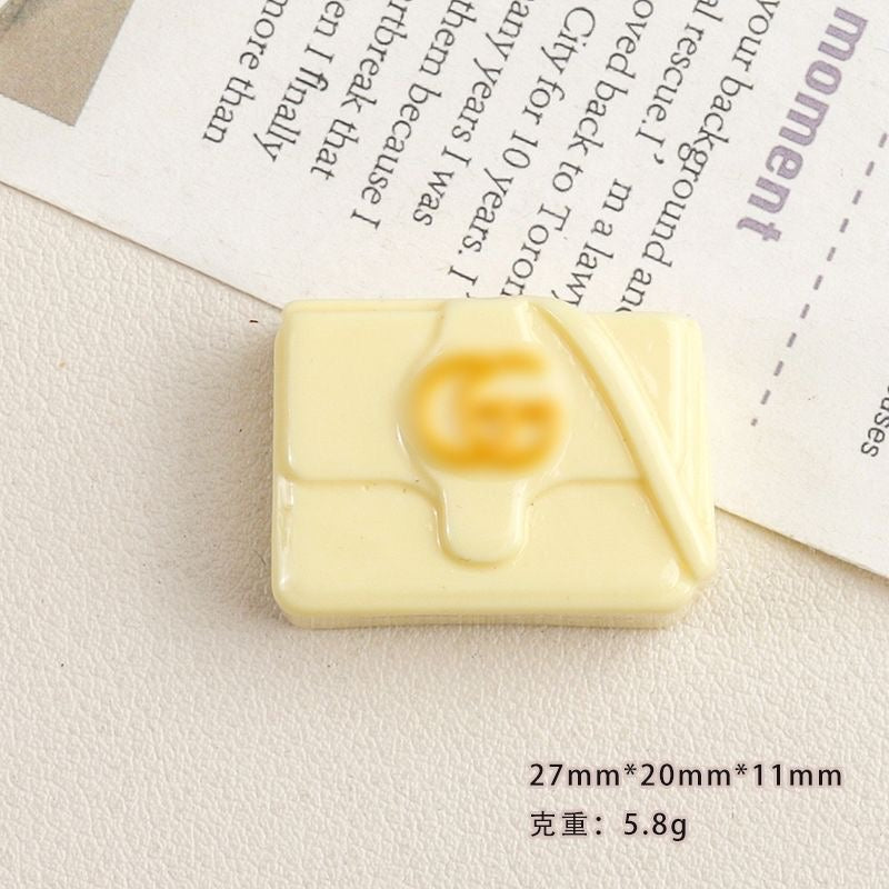 Bag Cartoon Resin Accessories