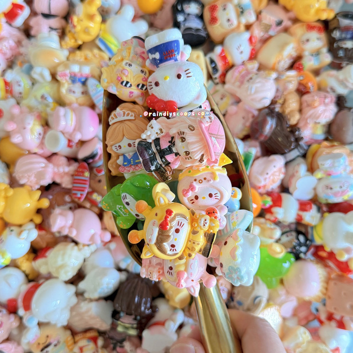3D Mixed Cartoon Resin Charms