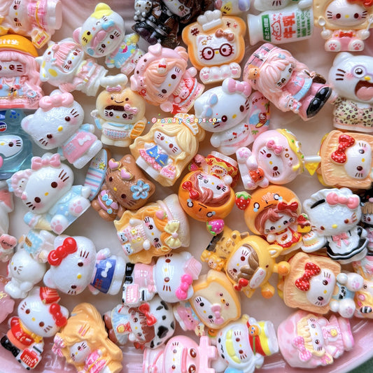 3D Mixed Cartoon Resin Charms