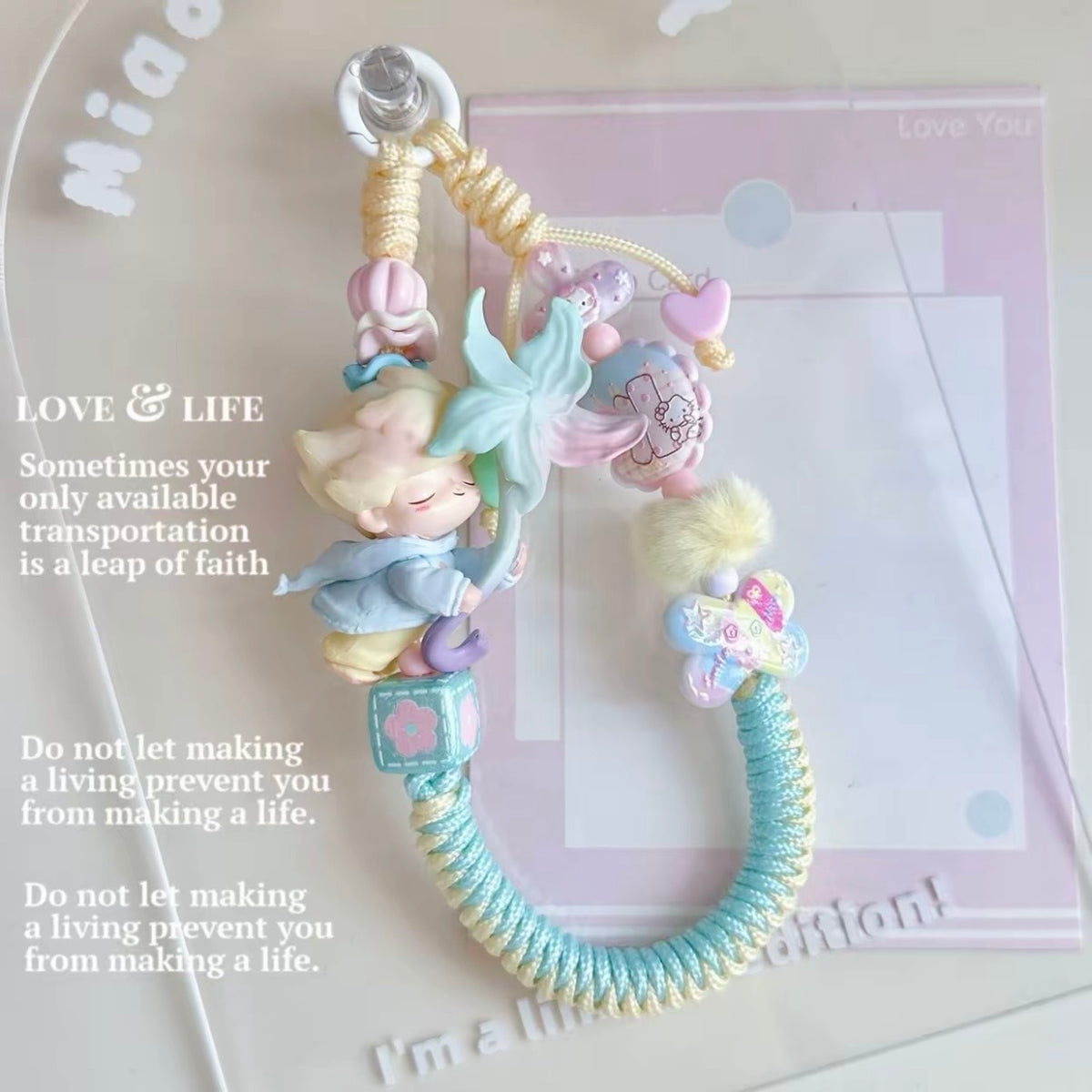 Dimoo String bracelet for mobile phone