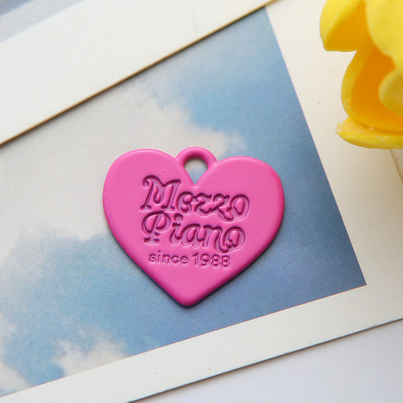 DIY Key Accessories Love Pendant