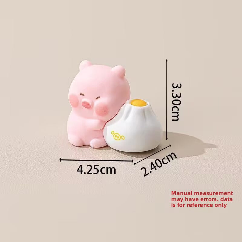 Sweet Dessert Pig Charm