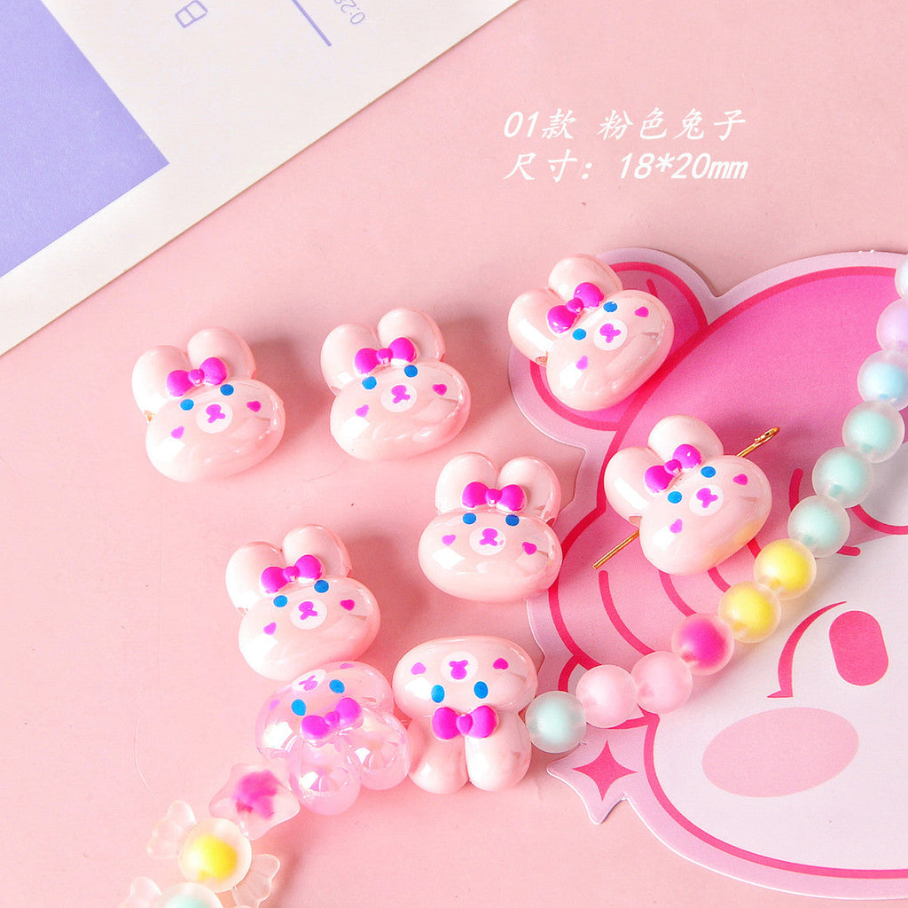 Little Bear Rabbit Star Beads